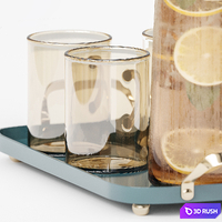 Decorative set-2 3D Model Corona