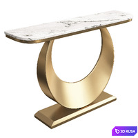 Rectangular Console Table 3D Model Vray