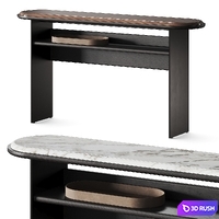 Gallotti &amp; Radice Sensei Console Table 3D Model Vray, Corona