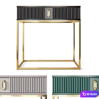 Console Dressing Table Nice Wooden Kors 3D Model Vray, Corona