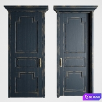 Classic vintage door 3D Model Corona