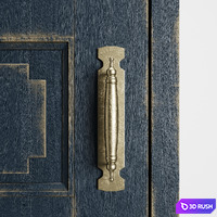 Classic vintage door 3D Model Corona