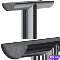Console table from Minotti Pilotis series 3D Model Corona