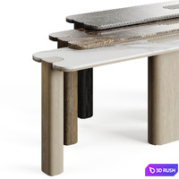 LuxLucia Casa ROSIE Circle Console 3D Model Vray, Corona