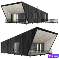 Barnhouse 3D Model Vray, Corona