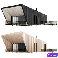 Barnhouse 3D Model Vray, Corona