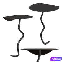 Curvature Wall Table Farm Living 3D Model Corona