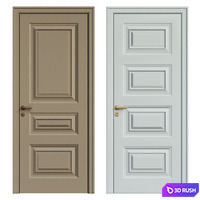 Interior doors 100 3D Model Vray, Corona