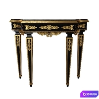 Epoca Rex console table 3D Model Vray