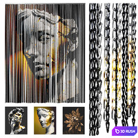 Chain curtain 3D Model Corona