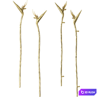 Door handles Strelitzia EA1061 3D Model Vray