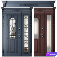 Staleks front door 3D Model Corona