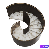 Staircase 6 3D Model Corona