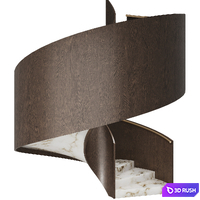 Staircase 6 3D Model Corona