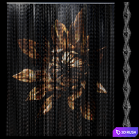 Chain curtain 3D Model Corona