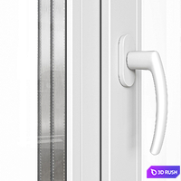 Optimal windows and balcony doors, PVC plastic 3D Model Corona