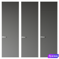 Doors set No. 5 3D Model Vray, Corona