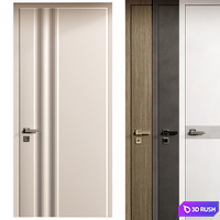 Interior Doors, Door Secret 3D Model Corona