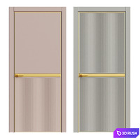 Interior door 154 3D Model Vray, Corona