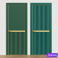 Interior door 154 3D Model Vray, Corona