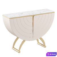 Gold Console 3D Model Vray