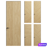 Volhovec doors RIFT 3D Model Vray, Corona