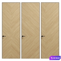 Volhovec doors RIFT 3D Model Vray, Corona