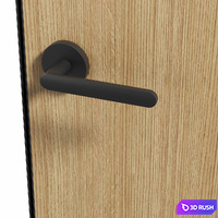 Volhovec doors RIFT 3D Model Vray, Corona