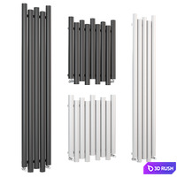 Vertical tubular radiator Axxinot Eden 57 V 3D Model Corona