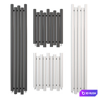Vertical tubular radiator Axxinot Eden 57 V 3D Model Corona