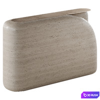 Fold Console by Arthur Vallin 3D Model Vray, Corona