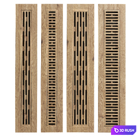 Floor Convectors set 001 3D Model Corona