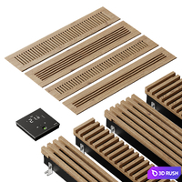 Floor Convectors set 002 3D Model Corona