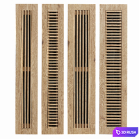 Floor Convectors set 002 3D Model Corona