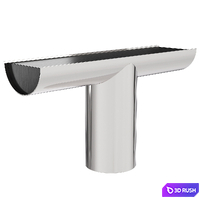 Console Table Pilotis 3D Model Vray, Corona