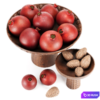 Fruit-set 3D Model Corona