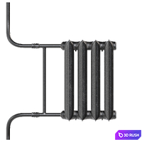 Radiator 3D Model Corona