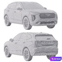 Haval Jolion 2023 3D Model Corona