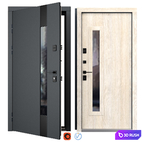 Entrance metal door Tower (Abwehr)