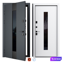 Entrance metal door F-129 (Rodos)