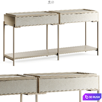 Desiron UNION Console Table 3D Model Vray, Corona
