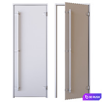Sauna Door LÖYLY 3D Model Corona