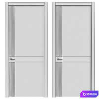 Interior Doors 240 3D Model Vray, Corona