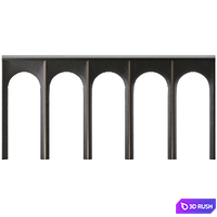 Rete Cambre console 3D Model Corona