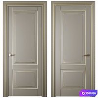 Interior door Royal 3D Model Corona