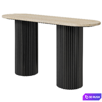 CFS Hampton fluted ribbed console 3D Model Vray, Corona