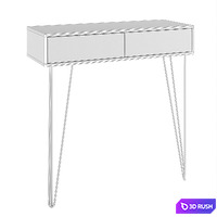 Lydford console 3D Model Vray, Corona
