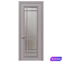 Interior Doors MOSAIC-10 3D Model Corona