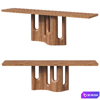 Kooku Design Delcourt Nin console 3D Model Vray, Corona