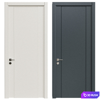 Interior Doors 244 3D Model Vray, Corona